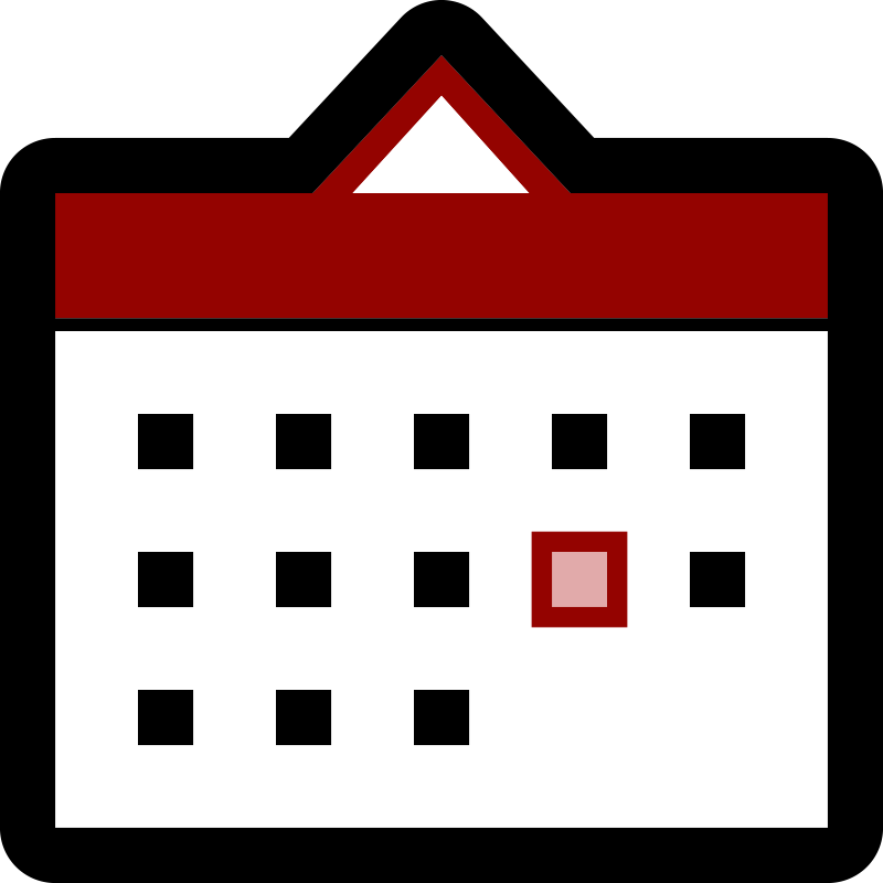 Icon of a calendar